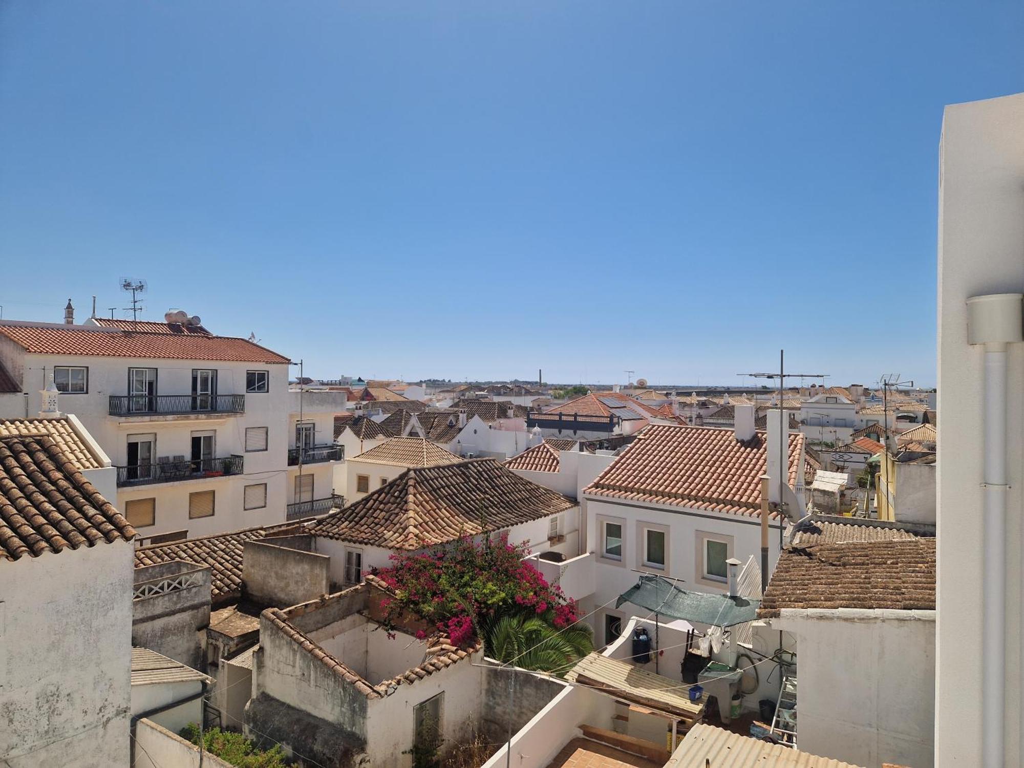 House With Private Roof Terrace In Centre Vila Tavira Exterior foto